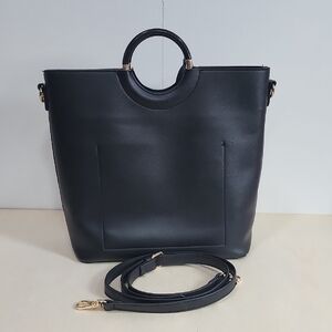 Elegant Black Tote Bag